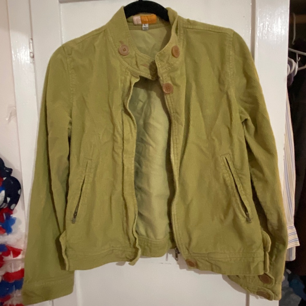 Vintage green corduroy jacket 💚